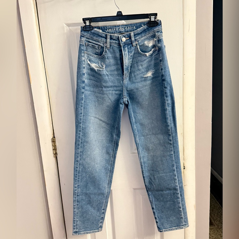 American Eagle Outfitters High Rise Blue Jeans